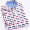 wholesale latest design 100% cotton long sleeve formal dress shirt custom slim fit casual shirt for men