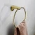 Import Wholesale Luxury Hotel Toilet Bathroom Round Antique Metal Bath Towel Ring from China