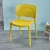 Import wholesale New design modern hotel cheap  stackable full plastic dining chairs from China