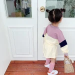 wholesale new pattern children girls casual dresses kids boutique clothing girls long sleeves sport dress