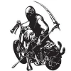 Wholesale price Decoration motorcycle decal stickers