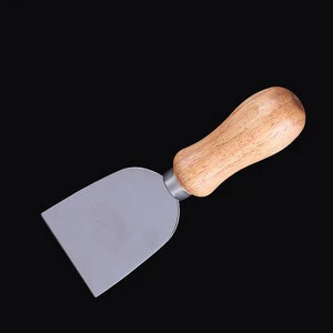 Wholesale Price Food Grade 4pcs Wood Handle Kitchen Stainless Steel Cheese Board And Knife Knifives Cutter Set