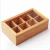 Import Wholesale Reusable Eco Friendly Glass lid natural bamboo essential oil wooden tea box coffee wood spice  storage holders from China
