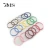 Import Wholesale Silicone hair elastic bands Small colored silicone rubber band hair ties for thin hair from China