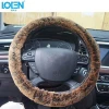 Wholesale Soft Plush Colorful Car Steering Wheel Cover For Women Girl