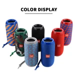 Wholesale TG117 BT Waterproof Portable Outdoor Speaker AUX TF USB Player sound Box wireless speaker Super Quality