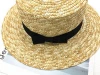 Wide Brim Printed Sun Floppy sun protection floppy boater summer hats wide brim summer beach women paper straw hat