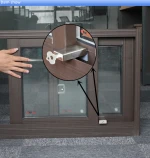 Window Security Key Lock Sliding Doors Windows Restrictor Child Safety Anti-theft Door Stopper Windows Children Safety Lock