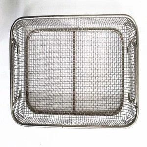 wire mesh refrigerator shelf metal filter basket