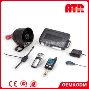 With turbo timer and code hopping 433.92 MHz hot seller car alarm