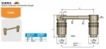 Wmould Copper molding components Quick release connector plugs