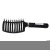 Import Women Hair Scalp Massage Comb Bristle Nylon Hairbrush Curly Detangle Hair Brush for Salon Hairdressing  Tools from China
