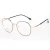 Import Women  Round  Optical Frames  Blue Light Shield Computer Reading  Glasses Anti Blue Light 100% UV Protection from China