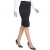 Import Womens Elastic Waist Stretch Bodycon Midi Pencil Skirt from China