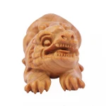 Wood Carved Toys Sets Handmade Wooden Decorations Brave Troops Handicraft Carving