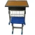 Import wooden and plastic children study table and chair set from China