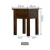 Import Wooden hotel nightstand bedside table from China