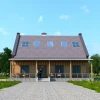 wooden house  prefabric beautiful warm villa 322 m2  11.20mx14.40m 4x5_w