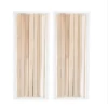 Wooden straight applicator spatula private label waxing wooden sticks depilatory waxing sticks