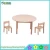 Import Wooden table chair sets kids furniture type for child care center furniture from China