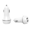 Wopow CD004  5V 2.4A Travel Car Charger Adapter 2usb Dual USB Car Charger with cable