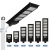 Import worth Super Powerful Solar System Motion Sensor Ip65 30 60 90 120 150 W Led Solar Street Light from China