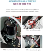 Xp600 4720 L1800 T Shirt Printing Dtf Impressora L800 A4 Shaker Dual Xp600 Heads Dtf Printer For T Shirt