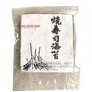 Yaki Sushi Nori China Algae Sea Laver Roasted Seaweed 100 sheets