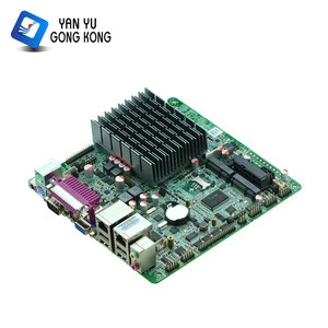 Yanyu X86 J1900 processor 4 core dual ethernet nuc board mini itx fanless motherboard