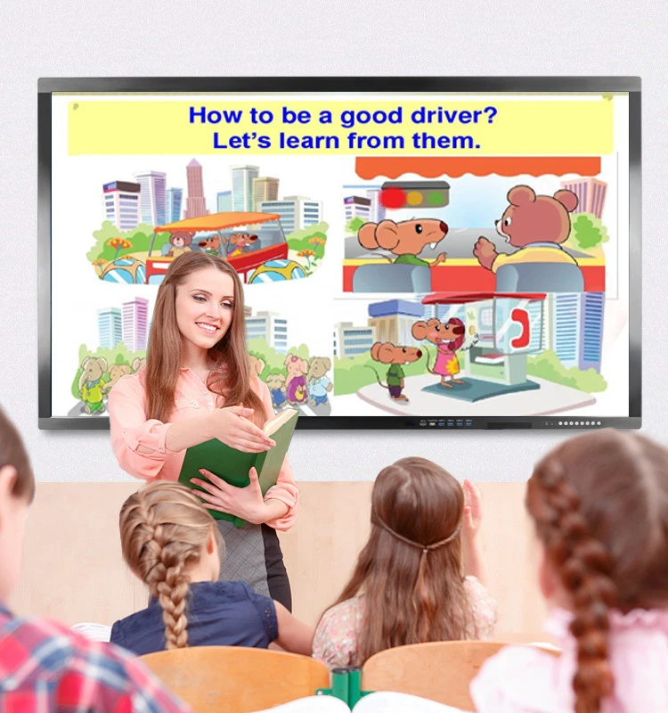 YCHD 75 inch interactive board games for kids educational equipment for schools