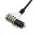 Import YH1554 High security notebook computer cable lock mechanical code combination cable laptop lock from China