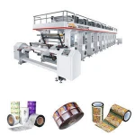 ZRAY-D 380-450V Automatic plastic film rotogravure printing machine/4 color printing machine