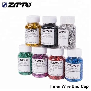 ZTTO 500pcs Inner Wire End Caps Brake Shifter Cable Tips Wire Aluminum alloy Cap Fits for Brake Shift Derailleur Crimps