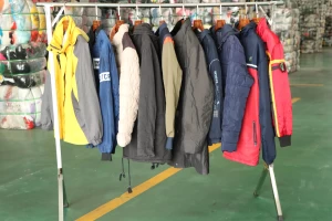 Used men parka jacket S wholesale