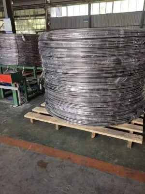 1/8 Inch 2507 / S32750 / 1.4410 Duplex Steel Pickled SS Coiled Tubing
