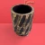 Import Vase wood hand carved from India