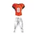 Import High quality sublimated wholesale american football uniform from Pakistan