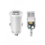 Tiensun Best Price Mini Fast Dual Port Car Charger
