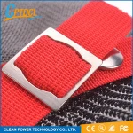 01 steel industry safety glove with latex rubber coated