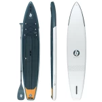 HALO 12'6 Inflatable Touring  Paddle Board Package ISUP ,Racing Board Paddle Board Package ISUP