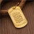Import Metal stainless steel sublimation customized blank military army blank dog tag/dogtag from China