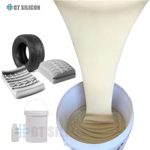 Factory price Car Tires Tyre Mold Making tin cure liquid silicone rubber