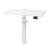 Import Electric Height Adjustable Desk Sitting Standing Desk Table Single Column from China