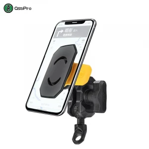 OSOPRO LKY815 REARVIEW MIRROR ANGLED BOLT BUCKLE PHONE HOLDER