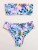 Import 2020 luxury fashion two piece bikini designer women's swimwear swimsuit from China