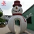 Outdoor Waterproof Christmas Decoration 3D LED Theme Big Arch Snowman Motif Light