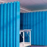 Disposable antibacterial and flame-retardant non-woven fabric curtains medical curtain