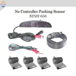 No mian host Waterproof Parking Sensors for truck and bus with Numeral and color LED Display