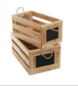 Wooden Crates to ensure getting more spaces in your storage