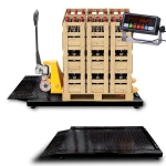 PS-ROW-PJ Roll On Weigh Pallet Jack / Floor Scale with PS-IN202 Indicator